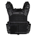 Negro 500D Nylon Tactical Vest Release rápido